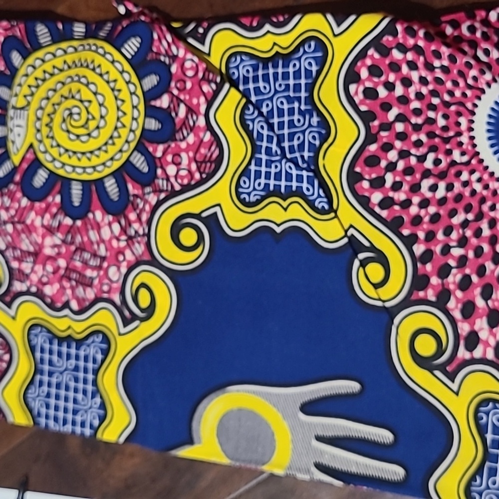African fabric (1/2 yd)